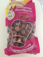 Sokerin määrä sisällä Noisettes décortiquées
