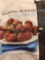 Количество сахара в Boulettes de viande cuite recette suédoise