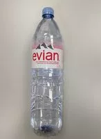 入っている砂糖の量 Evian