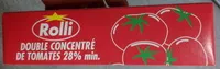 Количество сахара в Double concentré de tomates 28 % min.