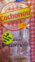 İçindeki şeker miktarı SAUCISSE COURBE TRADE COCHONOU