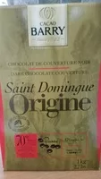 Quantité de sucre dans Chocolat noir 70%