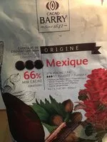 Quantité de sucre dans Cacao