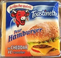 入っている砂糖の量 Toastinette pour Hamburger au cheddar