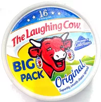 Azúcar y nutrientes en The laughing cow