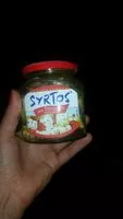 Sucre et nutriments contenus dans Syrtos