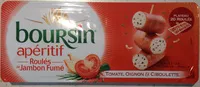 Количество сахара в Boursin roules tom basilic