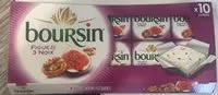 İçindeki şeker miktarı Boursin® Figues et 3 Noix Portion x10
