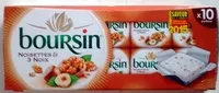 İçindeki şeker miktarı Boursin® Trio de Noix Portion x10