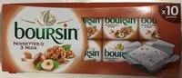 İçindeki şeker miktarı Noisettes & 3 noix