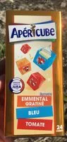 Количество сахара в Apericube Saveurs Emmental, bleu, tomate