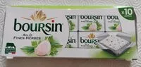 Sugar and nutrients in Boursin