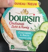 Amount of sugar in Boursin® Onctueux Concombre et Aneth
