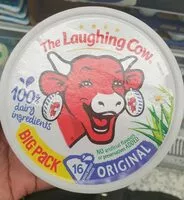 Amount of sugar in The laughing cow (vache qui rit)