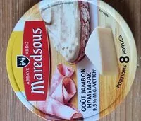 İçindeki şeker miktarı Maredsous gout jambon
