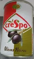 İçindeki şeker miktarı Olives noires