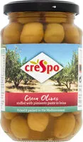 İçindeki şeker miktarı Crespo green olives stuffed with pimento in brine