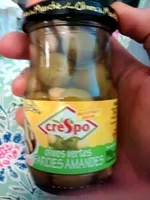 İçindeki şeker miktarı Olives vertes farcies amandes