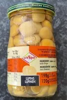 चीनी की मात्रा Lupins