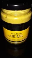 Quantité de sucre dans Moutarde de reims