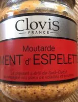 入っている砂糖の量 Moutarde Clovis au piment d’espelette