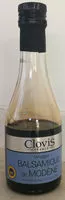 Quantité de sucre dans Clovis vinaigre balsamique de Modène