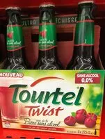 Sucre et nutriments contenus dans Tourtel twist cerise