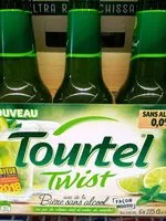 Sucre et nutriments contenus dans Tourtel twist lime