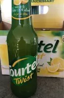 Sucre et nutriments contenus dans Tourtel twist citron