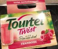 Sucre et nutriments contenus dans Tourtel twist framboise