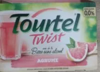 Sucre et nutriments contenus dans Tourtel twist agrume