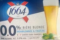 Количество сахара в Bière Blonde SANS ALCOOL 0,0%