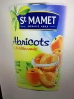 入っている砂糖の量 Abricots de Méditerannée