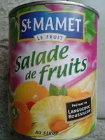 入っている砂糖の量 Salade de fruits