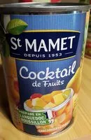 Sucre et nutriments contenus dans Saint mamet