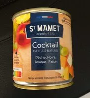 चीनी की मात्रा Cocktail - Avec Jus Naturel