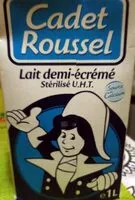 Sucre et nutriments contenus dans Cadet roussel