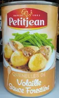 Sokerin määrä sisällä Quenelles de Volaille, Sauce Forestière