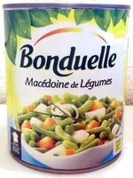 चीनी की मात्रा Macédoine de légumes