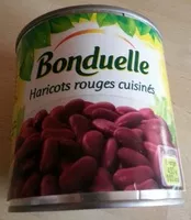 Quantité de sucre dans Haricots rouges cuisinés