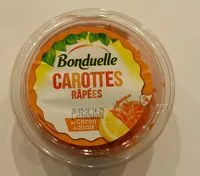 含糖量 Carottes Râpées au Citron de Sicile 180g - portion individuelle