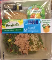 Suhkru kogus sees Formule Salade + Dessert Thon