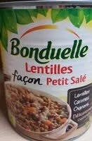 Suhkru kogus sees Lentilles petit salé