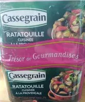 Sucre et nutriments contenus dans Cassergrain