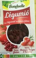 Suhkru kogus sees Légumiô - Haricots Rouges et Tomates en Pipe Rigate