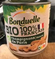 Suhkru kogus sees Champignons de Paris émincés Bio