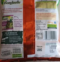 Zuckermenge drin Légumes et Céréales Cuisinés, Patates douces, Edamame, Butternut & Boulgour, crème fraîche et persil