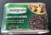 Amount of sugar in Haricots noirs, touche de citronnelle & feuille de combava
