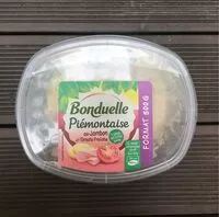 Suhkru kogus sees Piémontaise au jambon et tomate fraîche