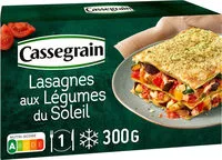 Amount of sugar in Lasagnes aux Légumes du Soleil